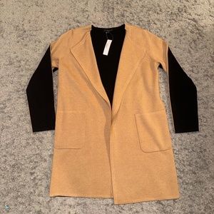 J.Crew Juliette collarless sweater-blazer in colorblock NWT size small